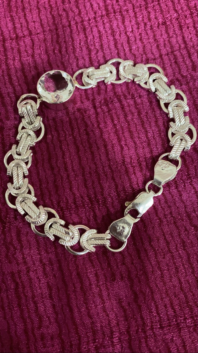 Silver Byzantine Bracelet