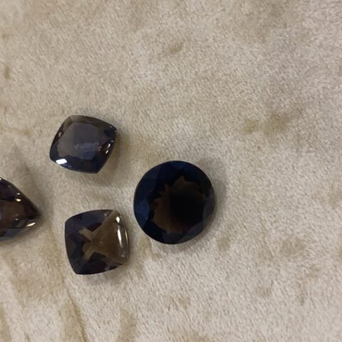 Smoky Quartz, Cut