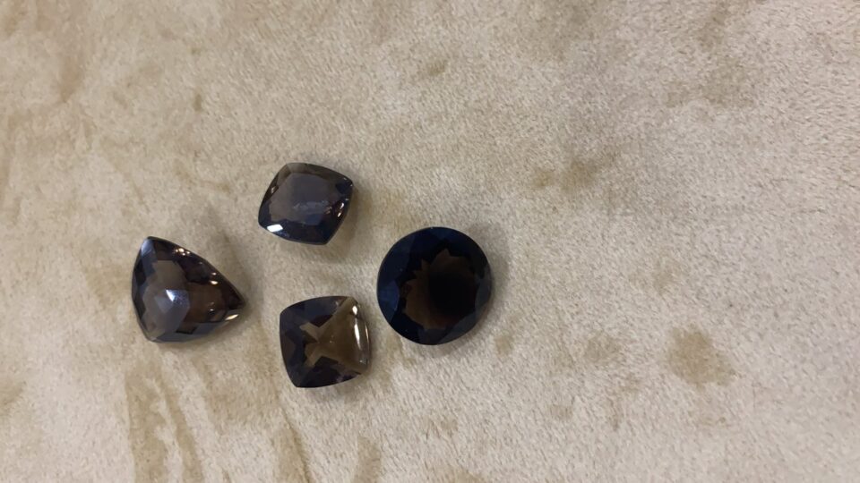 Smoky Quartz, Cut